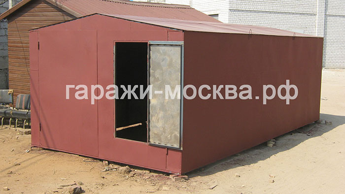 Гаражи из листового металла Москва