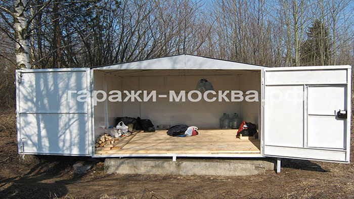 Сборно-разборные металлические гаражи Москва