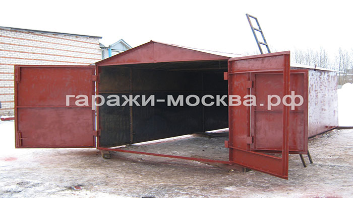 Металлический гараж Москва