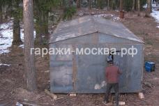 Гаражи из листового металла Москва