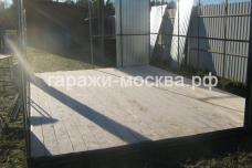 Гаражи из профильных листов Москва