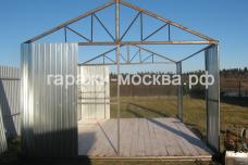 Гаражи из профильных листов Москва