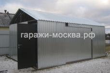 Гаражи из профильных листов Москва